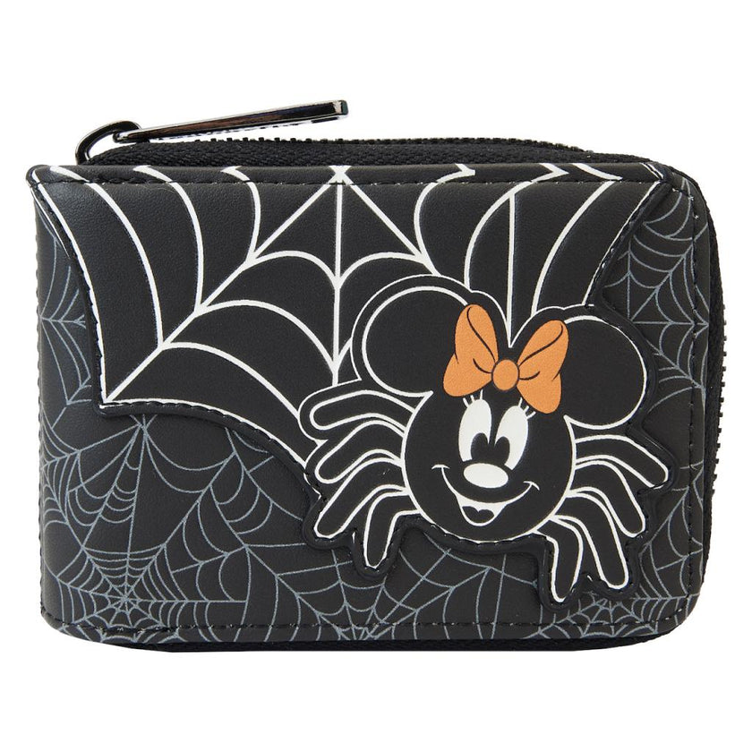 DISNEY - Minnie Mouse "Araignée" - Portefeuille LoungeFly