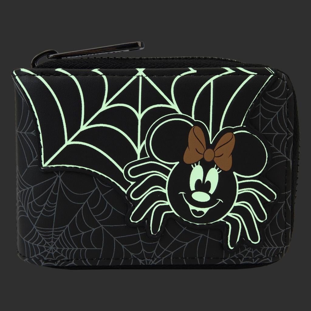 DISNEY - Minnie Mouse "Araignée" - Portefeuille LoungeFly