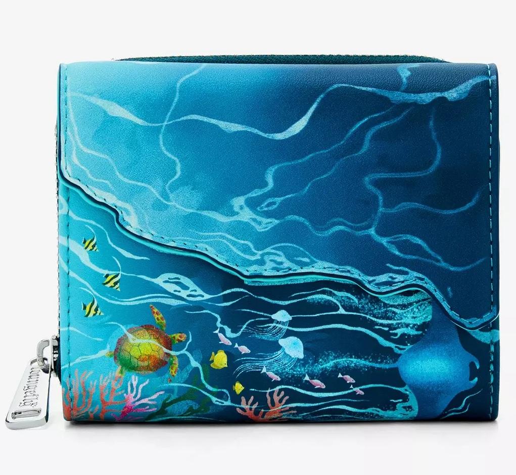 DISNEY - Vaiana "Water flow" - Portefeuille LoungeFly 'Exclusive'