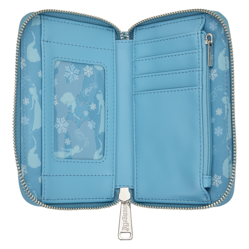 LA REINE DES NEIGES - Elsa "Glitter" - Portefeuille LoungeFly
