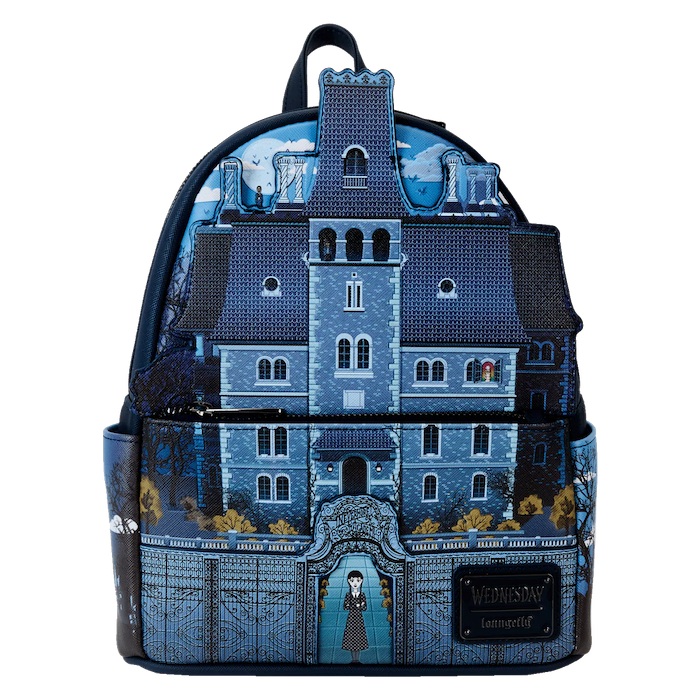 MERCREDI - Nevermore Academy - Mini Sac à Dos LoungeFly