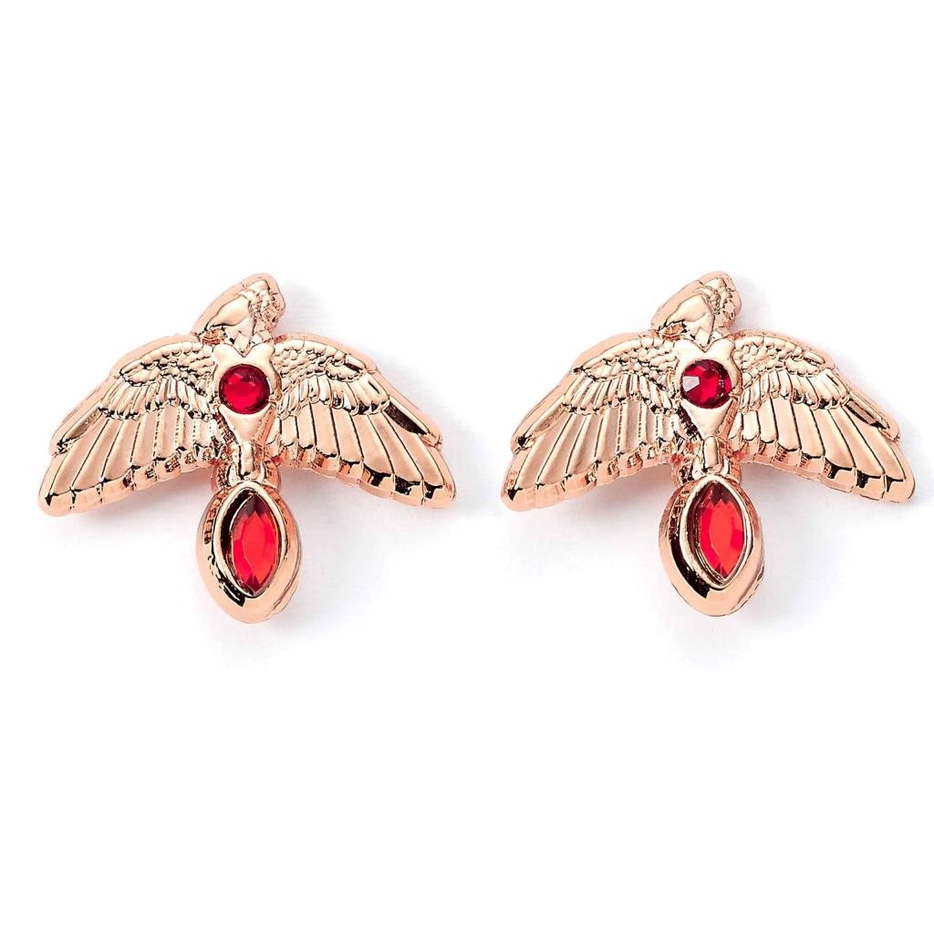 HARRY POTTER - Boucles d'Oreilles - Phénix Rose Gold
