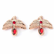 HARRY POTTER - Boucles d'Oreilles - Phénix Rose Gold