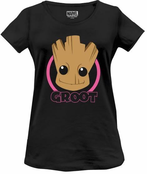 MARVEL - Smiling Groot Head - T-Shirt Femme (XL)