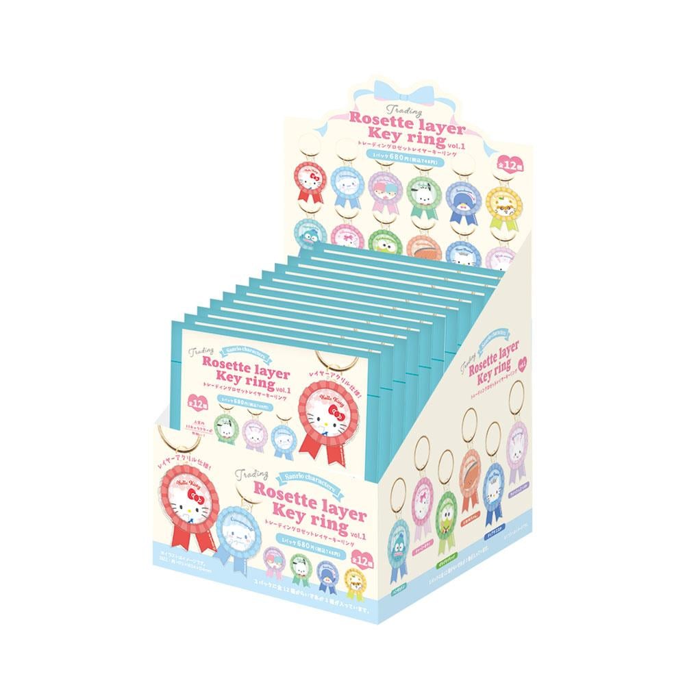 SANRIO - Personnages "Vol. 1" - Porte-clés BLIND BOX (12pcs)