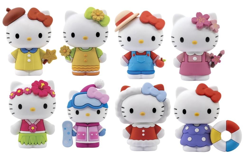 HELLO KITTY - Four Season Series -Assortiment 12 Fig. 7cm Blind Box