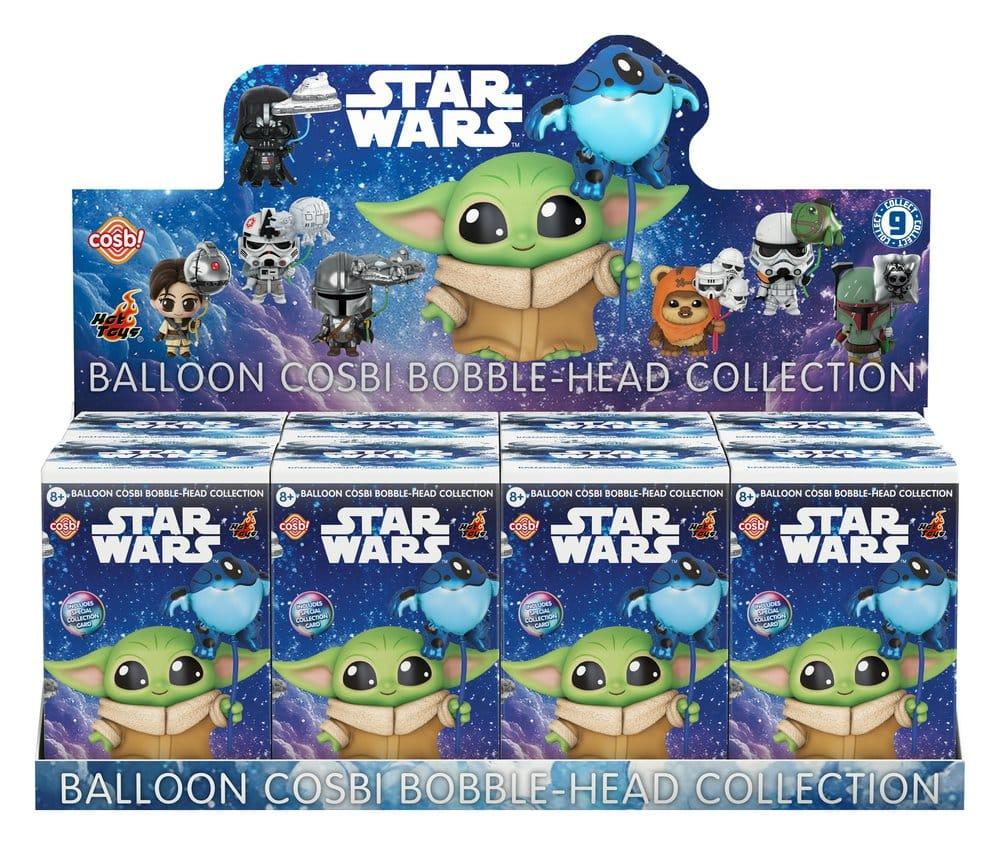 STAR WARS - Balloon - Assort. 8 Figurines Cosbi 8cm BLIND BOX