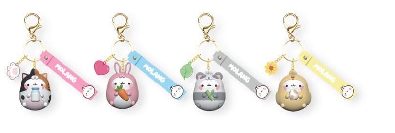 MOLANG - Animal Costume Series -Assortiment 9 Porte-Clés 5cm Blind Box