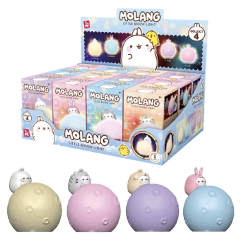 MOLANG - Light Moon Light Series - Assortiment 12 Fig. 8cm