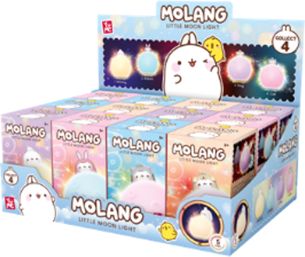 MOLANG - Light Moon Light Series - Assortiment 12 Fig. 8cm