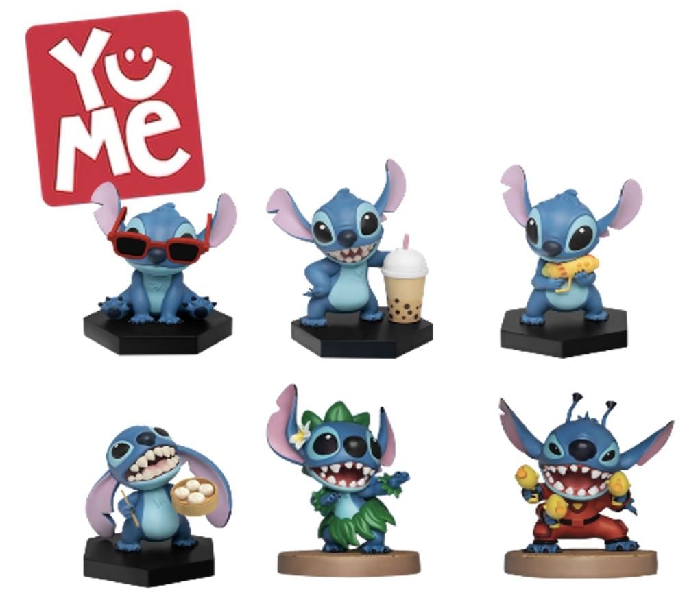 STITCH - Fun Series 2 - Assortiment 6 Figurines Blind Box
