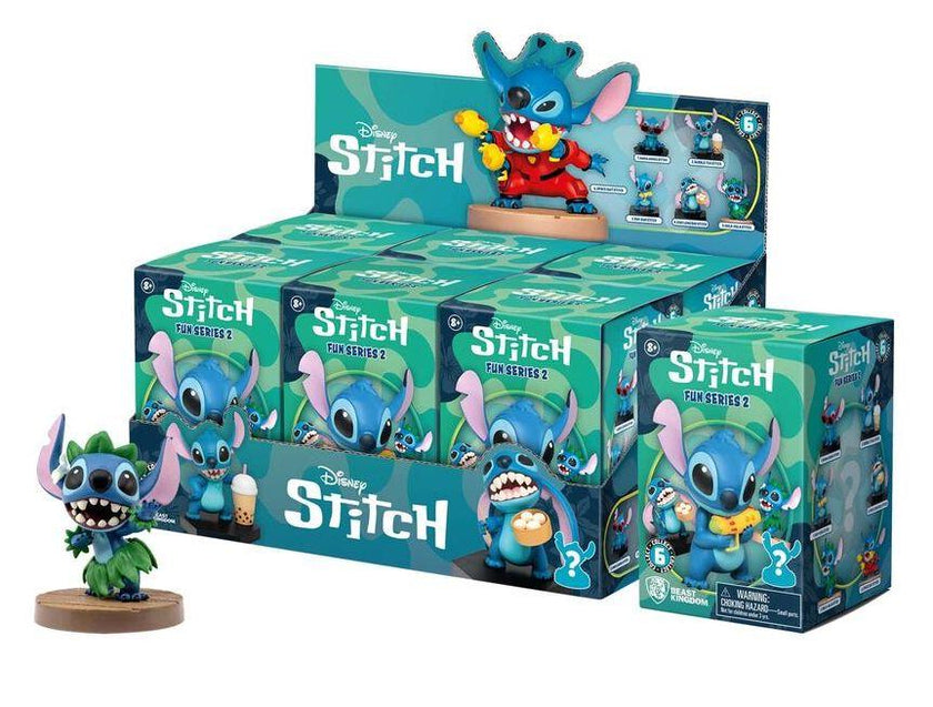 STITCH - Fun Series 2 - Assortiment 6 Figurines Blind Box