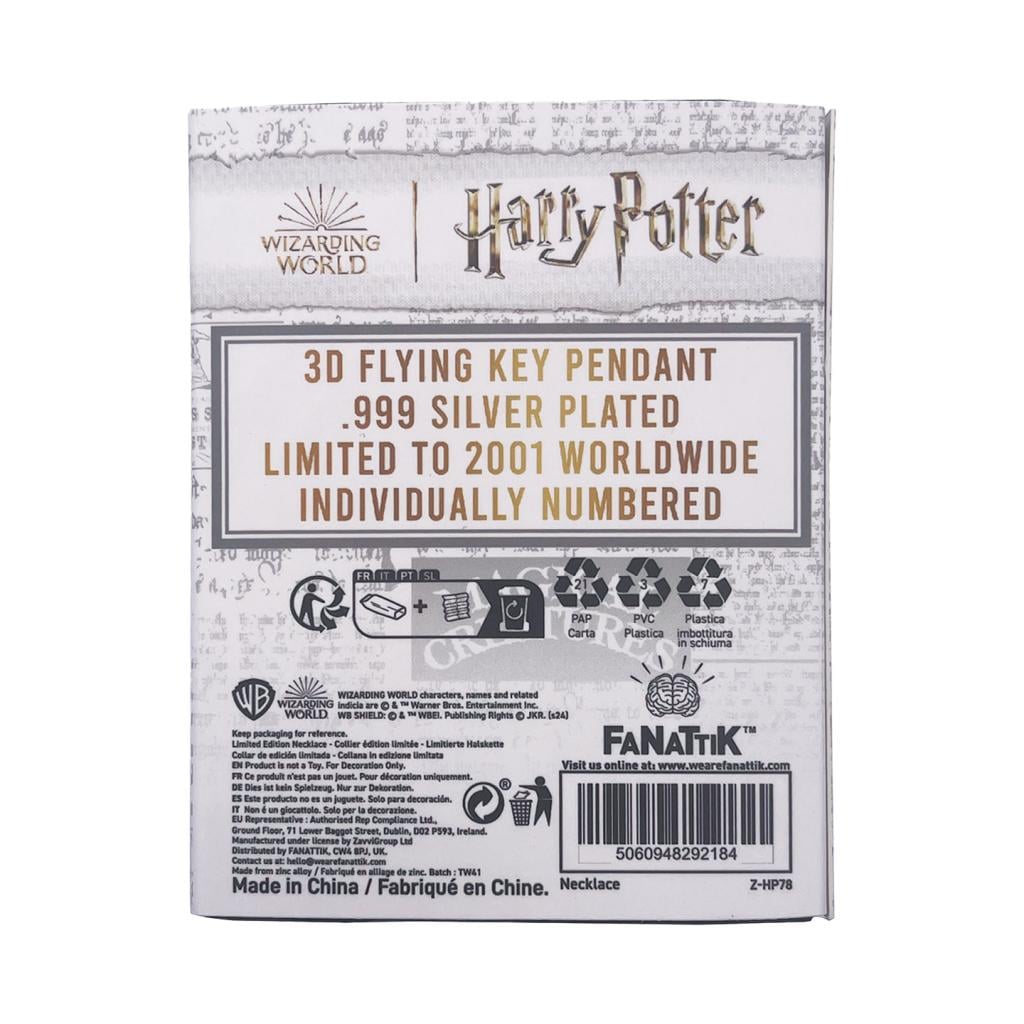 HARRY POTTER - La Clé Ailée - Collier Edition Limitée