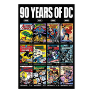 DC COMICS - 90 Years - Art Print - Edition Limitée