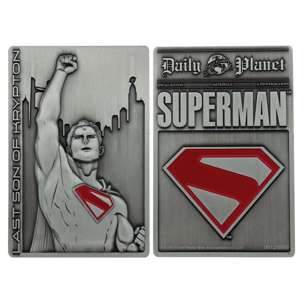 SUPERMAN 2025 - Last son of Krypton - Lingot Edition Limitée