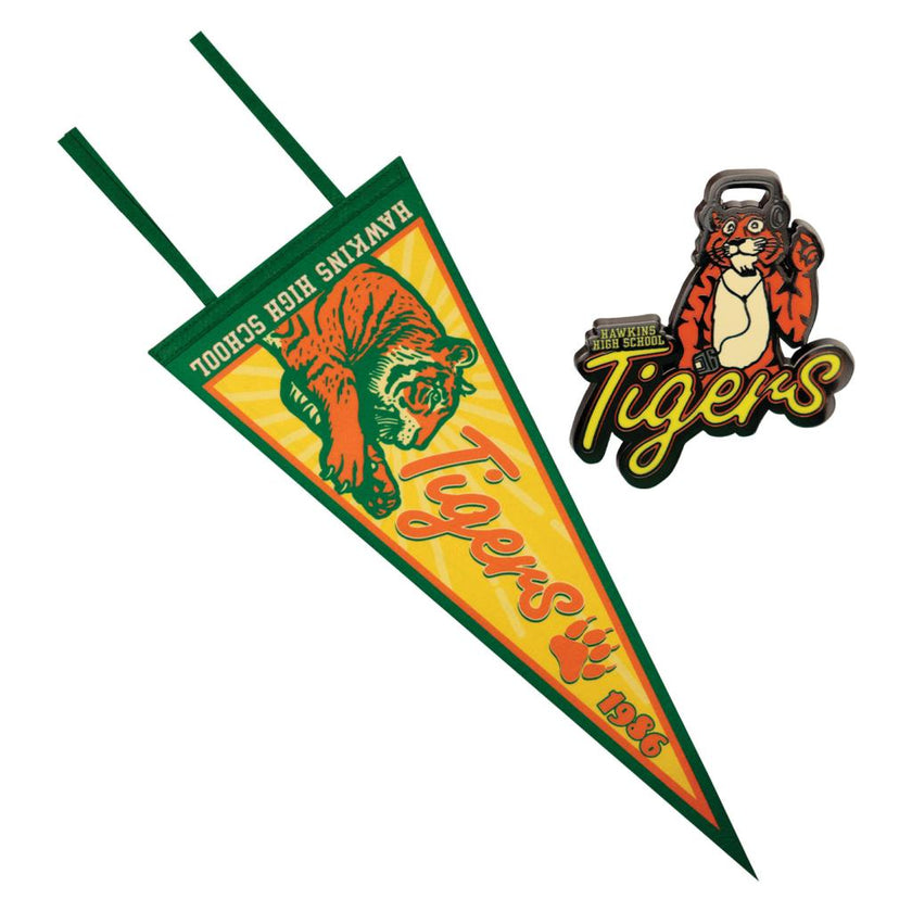 STRANGER THINGS - Set de Pin's + Bannière