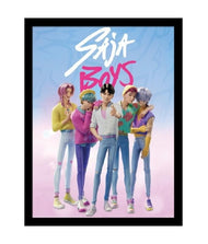 K-POP DEMON HUNTERS - Saja Boys - Impression Encadrée 45x35cm