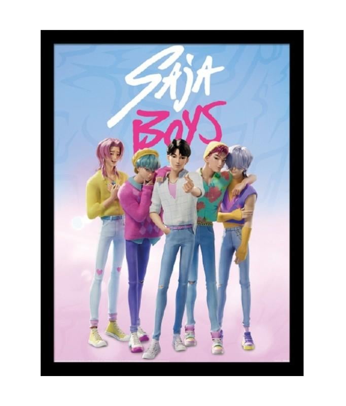 K-POP DEMON HUNTERS - Saja Boys - Impression Encadrée 45x35cm