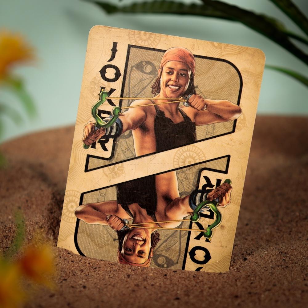 ONE PIECE NETFLIX - Jeu de cartes à jouer (52 cartes + 2 jokers)