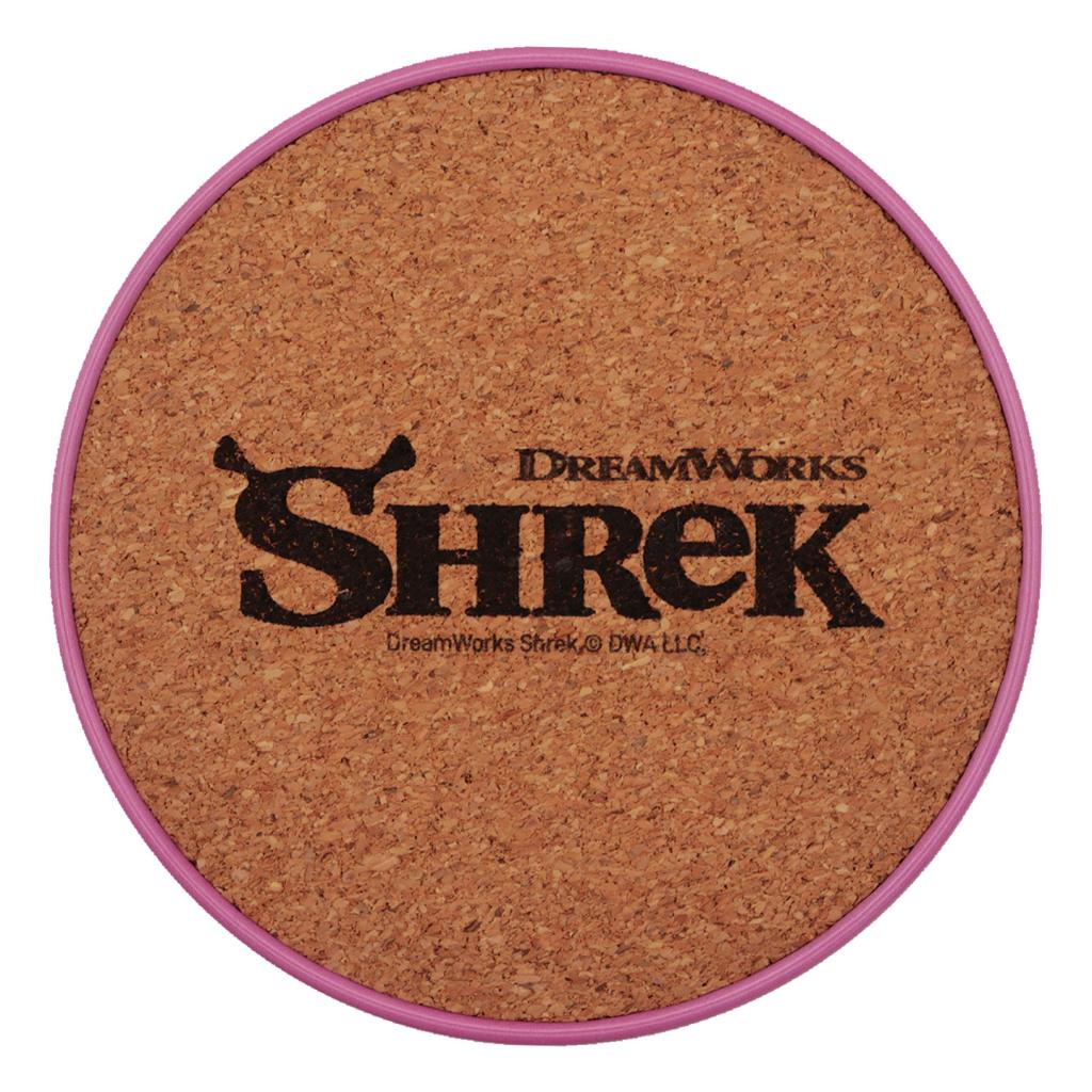 SHREK - 4 Dessous de Verres Gravés en Métal