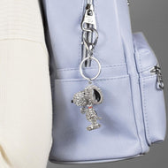 SNOOPY - Serti de Pierres - Porte-Clés 3D