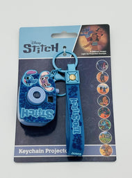 STITCH & ANGEL - Porte-clés Projecteurs avec 8 images