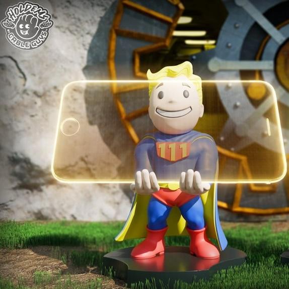 FALL OUT - Vault Boy -  Support Manette & Portable 'Holdem' - 11cm