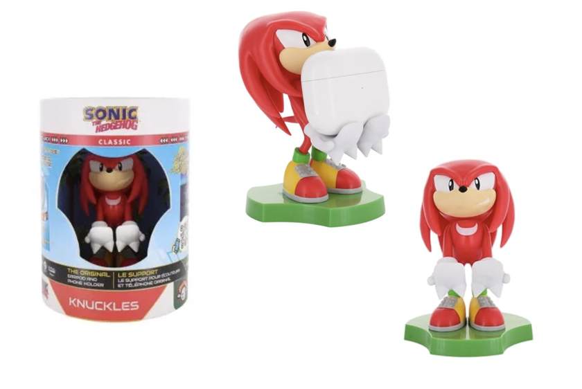 SONIC - Knuckles - Support Manette & Portable 'Holdem' - 11cm