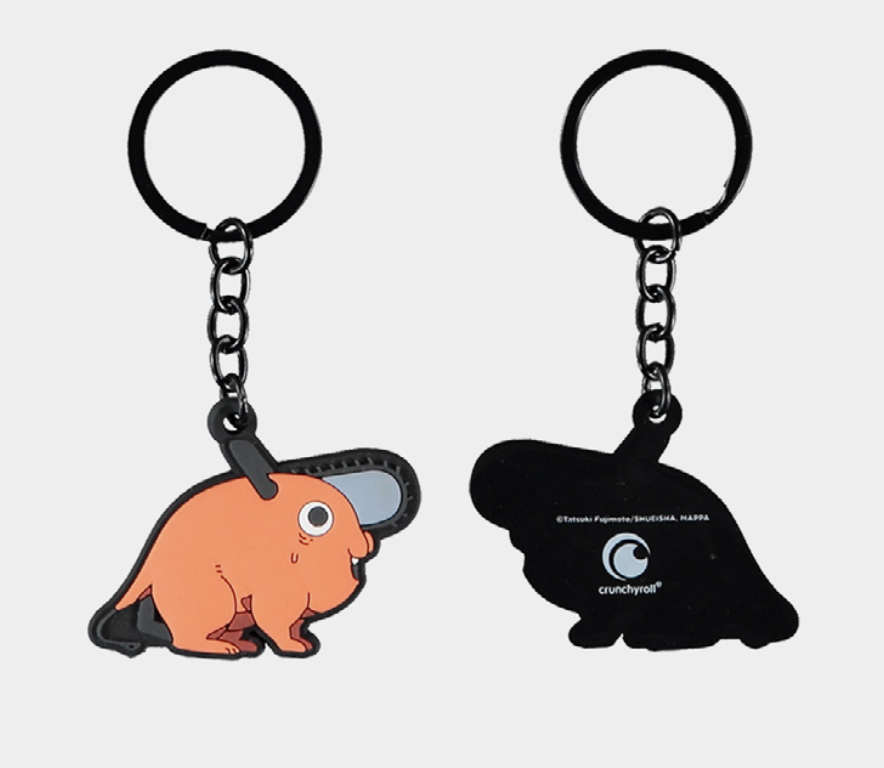 CHAINSAW MAN - Pochita - Porte-clés en Caoutchouc
