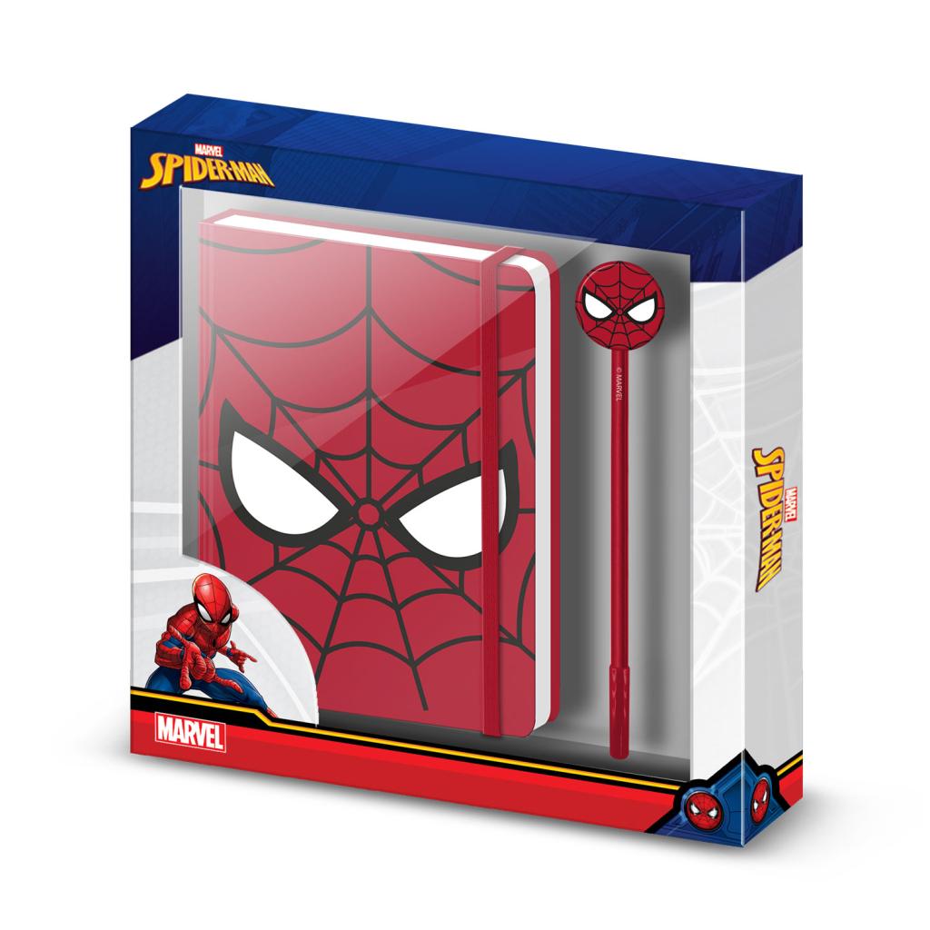 SPIDER-MAN - Gift Box - Notebook A5 + Stylo