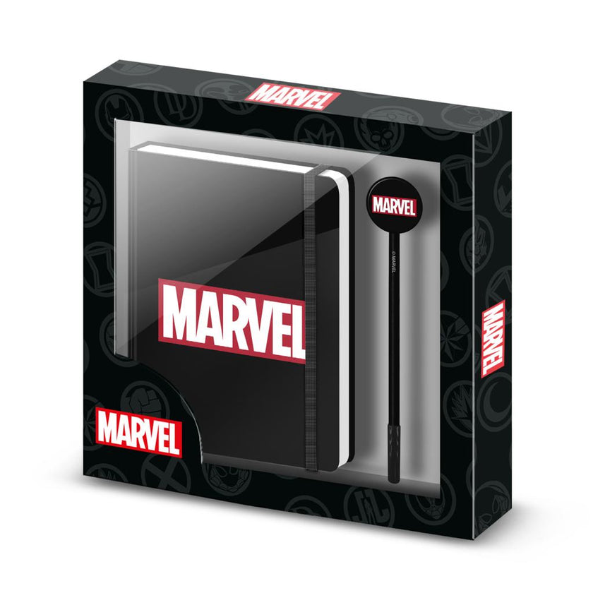 MARVEL - Gift Box - Notebook A5 + Stylo