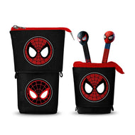 SPIDER-MAN - Trousse Verticale + 2 Stylos Gel