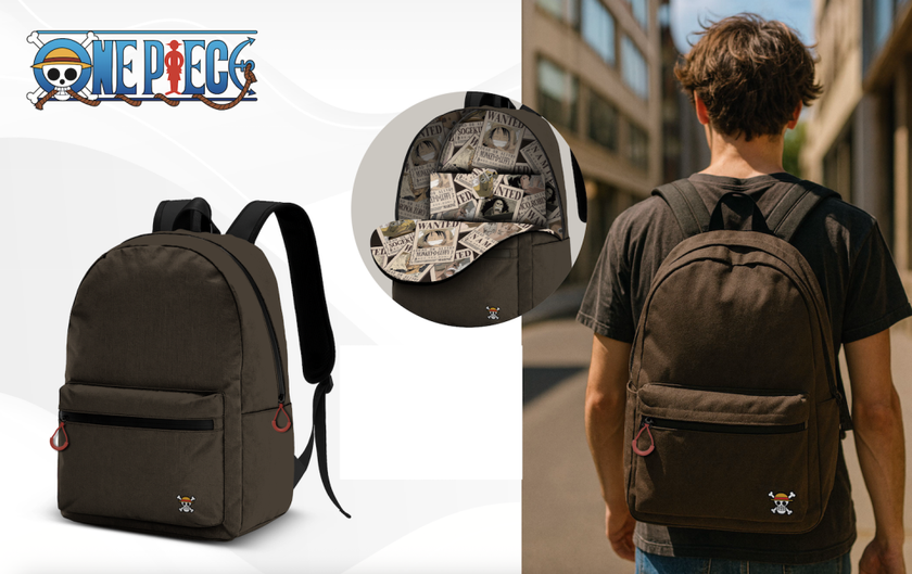 ONE PIECE - Sac à Dos BLOCK - '41x30x18cm'
