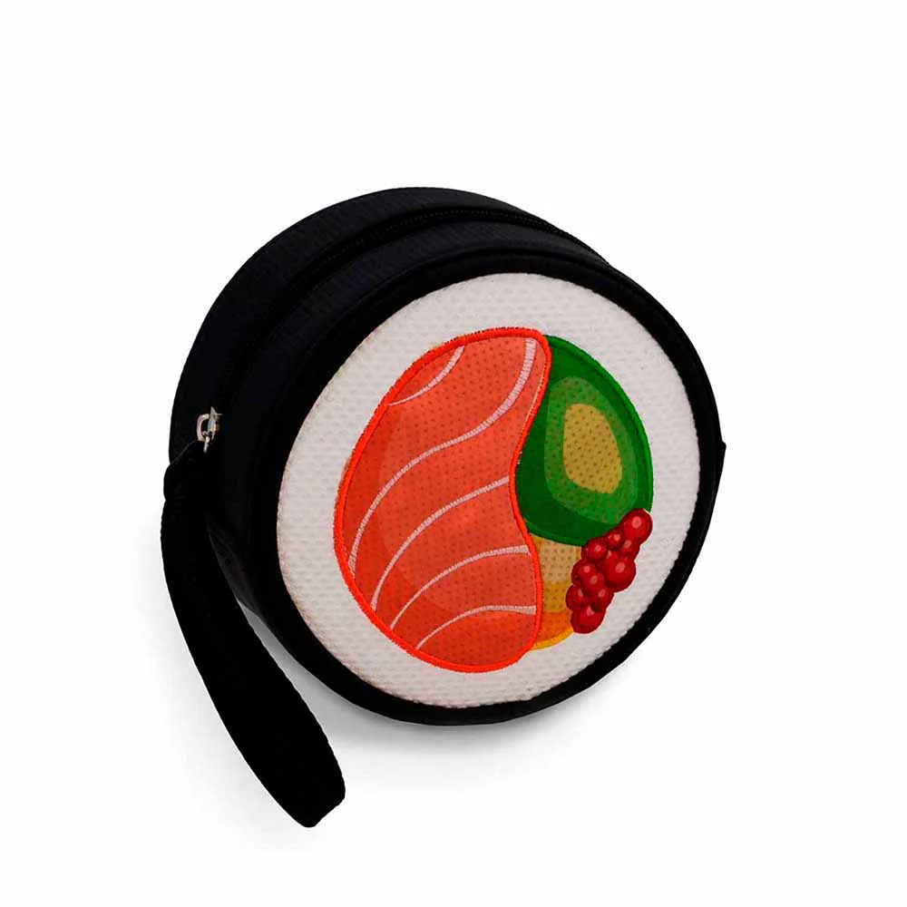 OH MY POP! - Maki-Sushi - Porte-Monnaie Rond 9x4,5cm