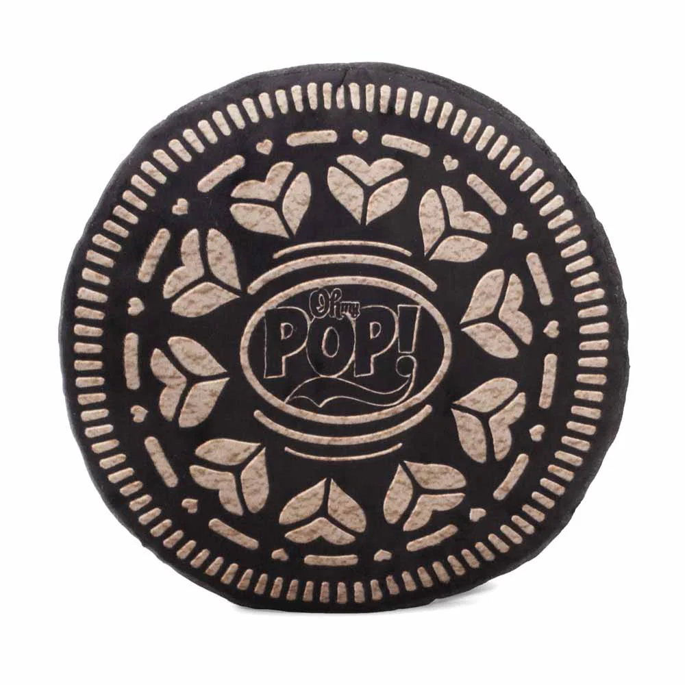 OH MY POP! - Black Cookie - Coussin 3D