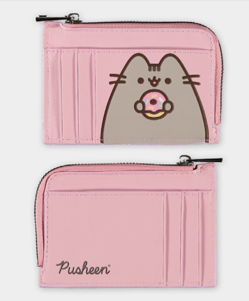 PUSHEEN - Porte-Cartes Rose