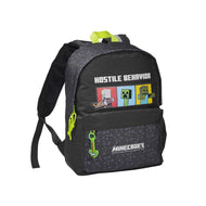 MINECRAFT - Hostil Behavior - Sac à Dos '42,5x31x13,5cm'