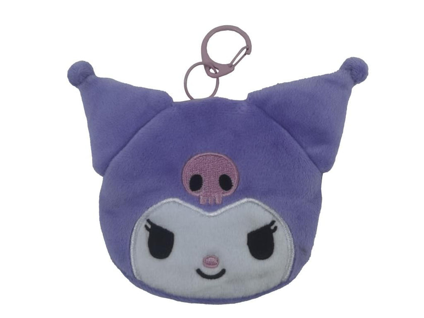 KUROMI - Head - Purple - Portemonnaie Peluche