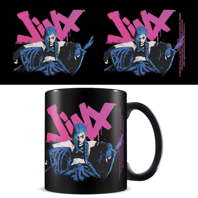ARCANE - Jinx - Black Pod Mug 325ml