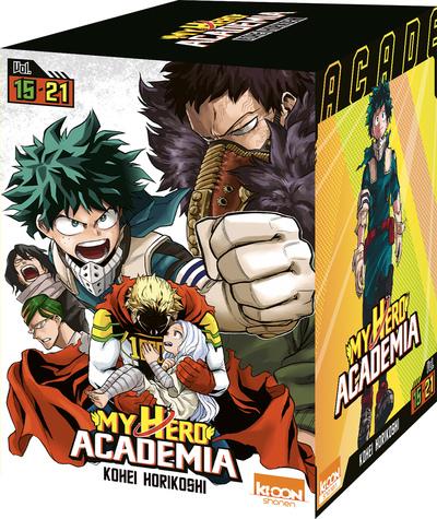 MY HERO ACADEMIA - Coffret - Tome 15 à 21