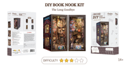 BOOK NOOK KIT - DIY - Le Long Adieu - 238pc + Eclairage LED