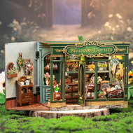 MINIATURE HOUSE - DIY - Fleuriste - 265pc + Eclairage LED