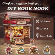 MINIATURE HOUSE - DIY- Tsukino Eogi-Dou - 224pc + Eclairage LED