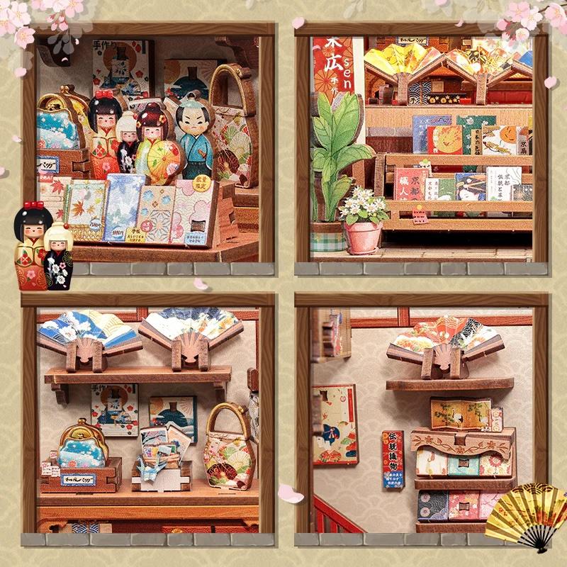 MINIATURE HOUSE - DIY- Tsukino Eogi-Dou - 224pc + Eclairage LED
