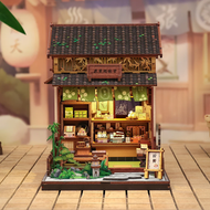 MINIATURE HOUSE - DIY- Kanmi-Dokoro Kurihara - 227pc + Eclairage LED