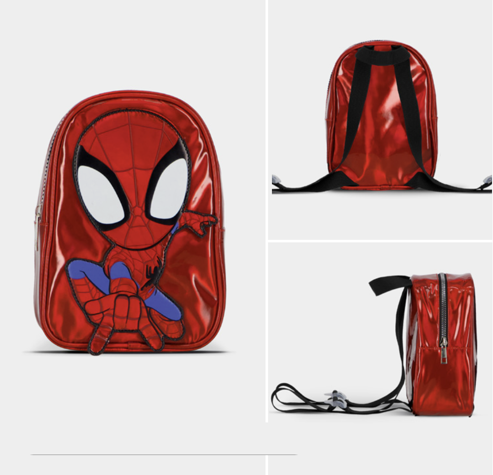 SPIDER-MAN - Mini Sac à Dos 'Shiny' - 23x 16,5x 9,5cm