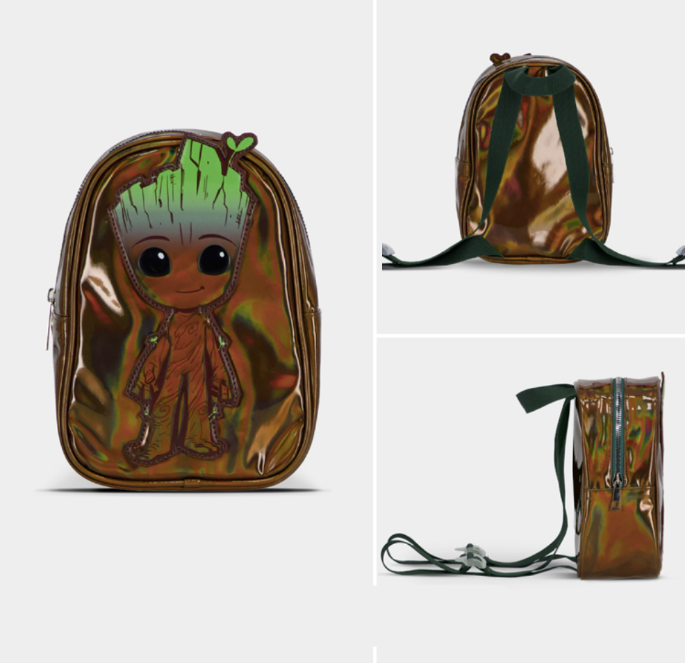GROOT - Mini Sac à Dos 'Shiny' - 23x 16,5x 9,5cm