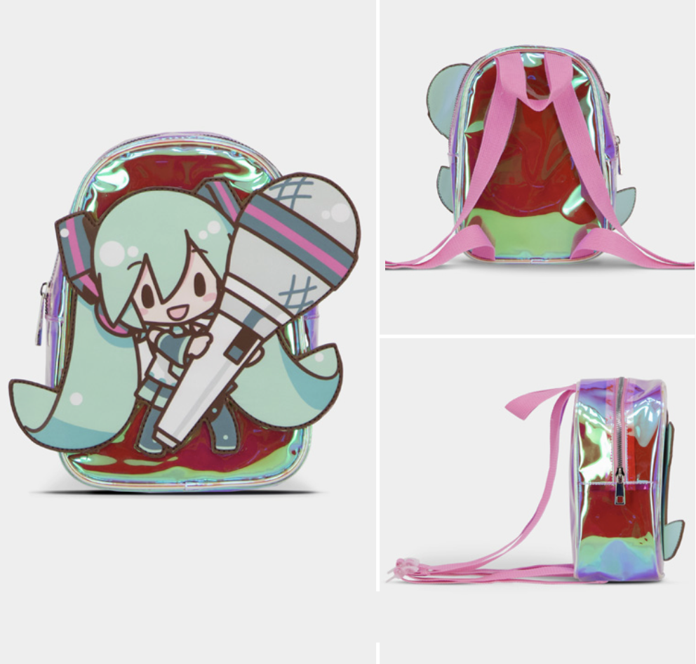 HATSUNE MIKU - Mini Sac à Dos 'Shiny' - 23x 16,5x 9,5cm