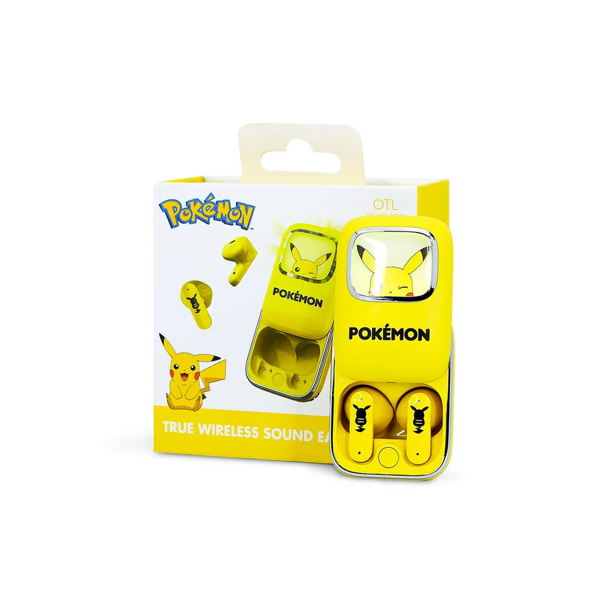 POKEMON - Pikachu - Slide Case Light Up - Earpods Audio TWS