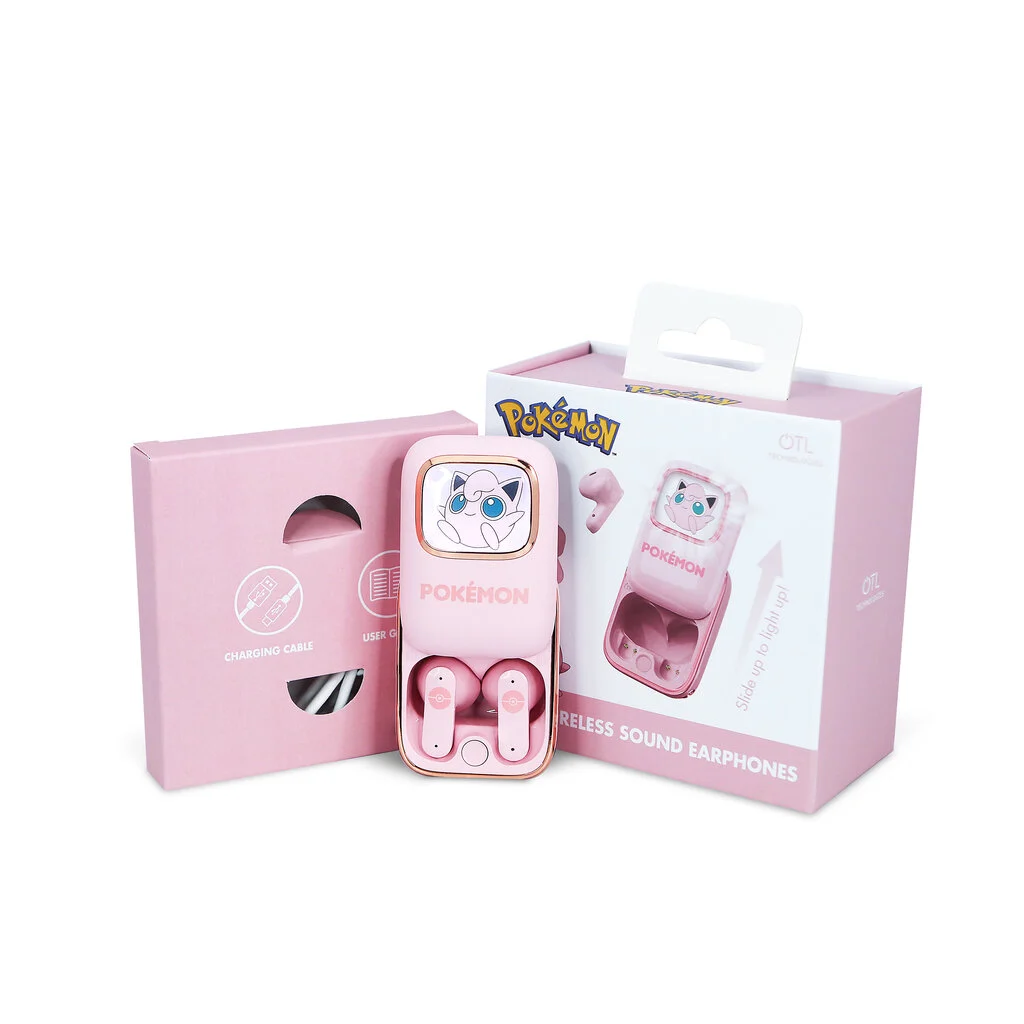 POKEMON - Rondoudou - Slide Case Light Up - Earpods Audio TWS